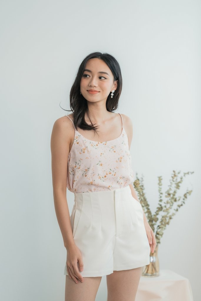 Viola Floral Camisole Top in Pink (XS)