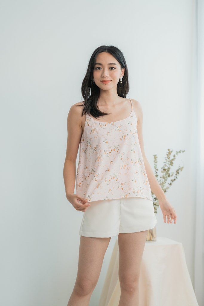 Viola Floral Camisole Top in Pink (XS)