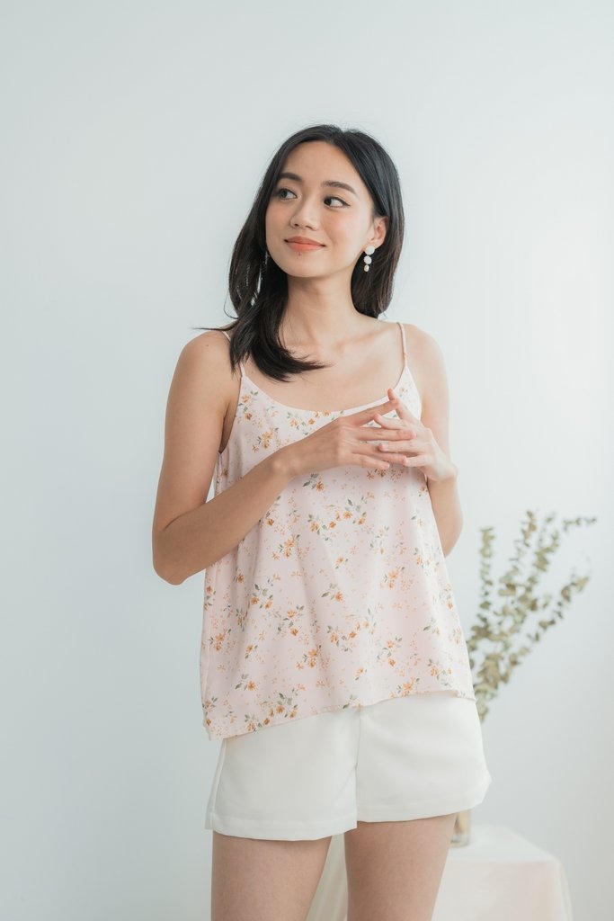 Viola Floral Camisole Top in Pink (XS)