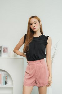 Jerilyn Pocket Short in Mauve Pink (XS)