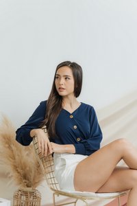 Pauline Pocket Shorts in White (XS)