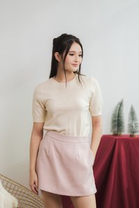 Lucinda High Waisted Skorts in Pink (XS)
