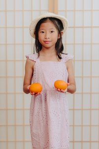 Bessie Kids Eyelet Dress in Pink