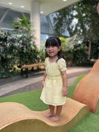 Kenzie Kids Cotton Dress in Yellow 