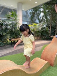 Kenzie Kids Cotton Dress in Yellow 