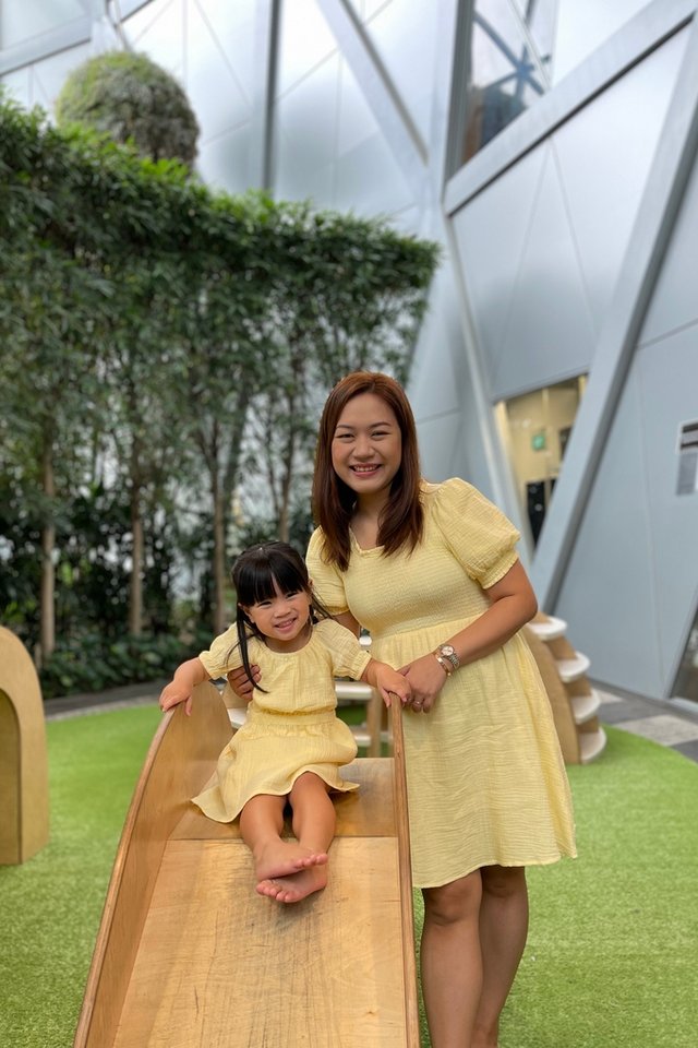 Kenzie Kids Cotton Dress in Yellow 